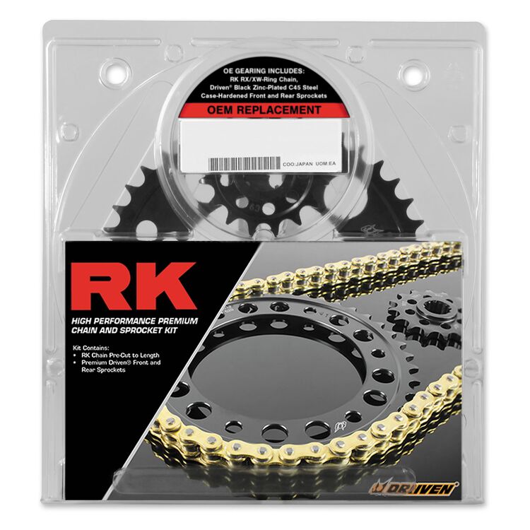 RK 530XSO OEM Replacement Chain and Sprocket Kit Yamaha YZF600R 1994-2007