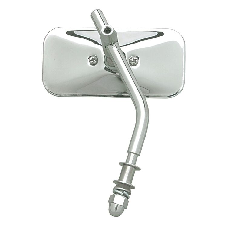 J&P Cycles Stamped HD Style Chopper Chrome Mirror