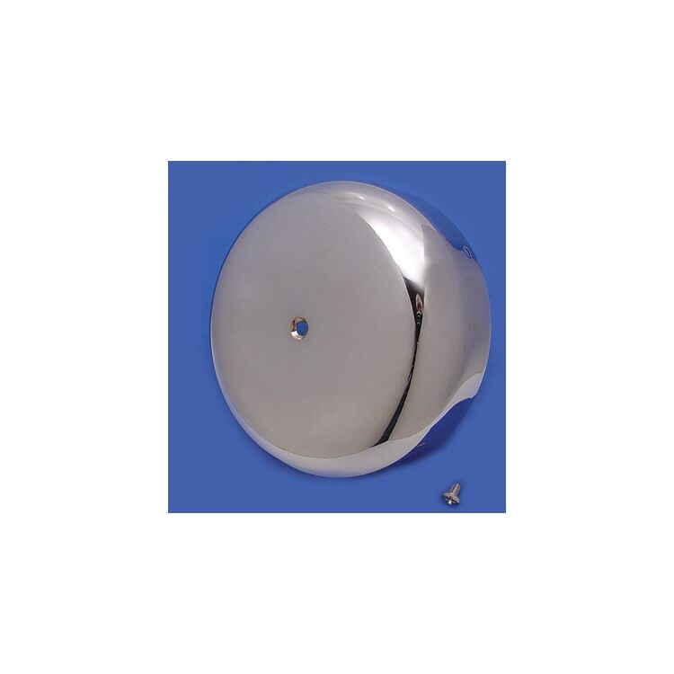 V-Twin Mfg. Bugle Horn Chrome Bell Cover