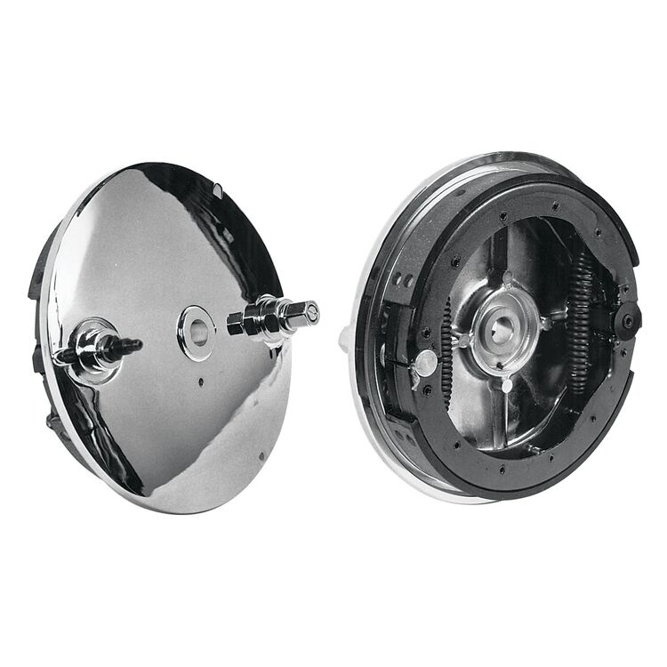 V-Twin Mfg. Chrome Rear Brake Backing Plate For Harley Sportster 1975-1978