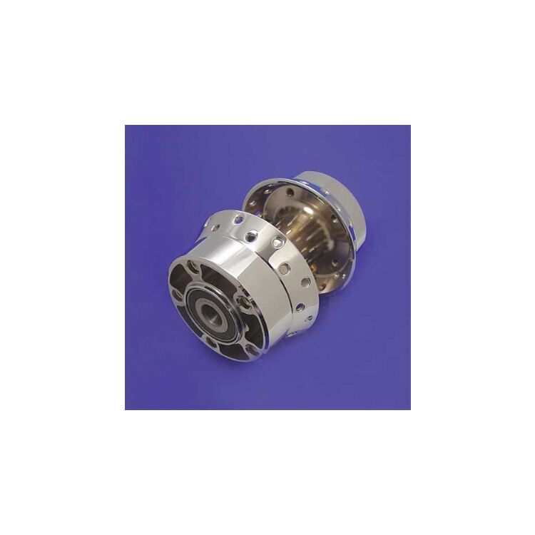 V-Twin Mfg. Chrome Rear Wheel Hub Assembly For Harley 2002-2007