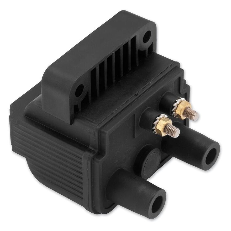 Twin Power Black 5 Ohm Mini Coil For Harley FL FX XL 1965-1979