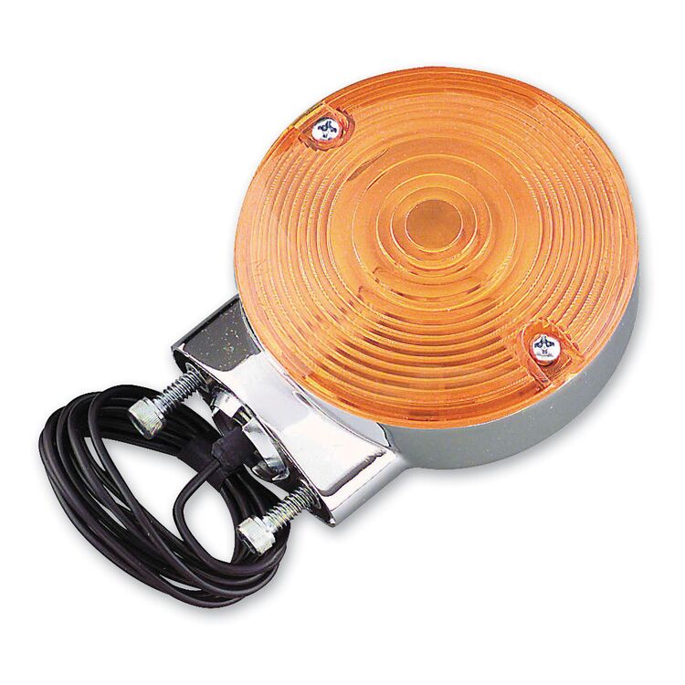 Milwaukee Twins Complete Turn Signal Assembly For Harley Touring / Softail 1985-2016