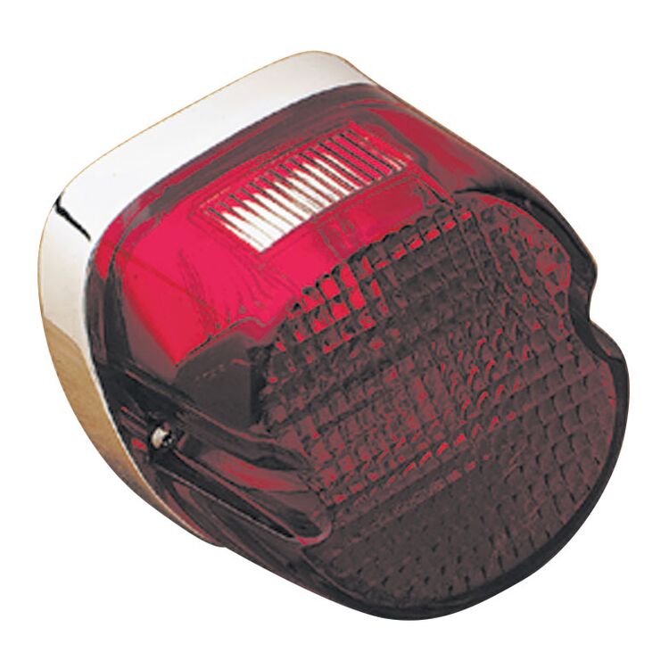 J&P Cycles Replacement Taillight Laydown Lens For Harley 1973-1998