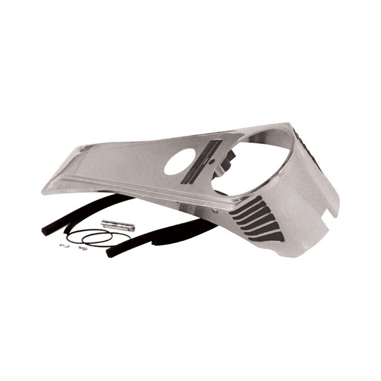 V-Twin Mfg. Long Rider Style Dash Panel For Harley 1968-1990