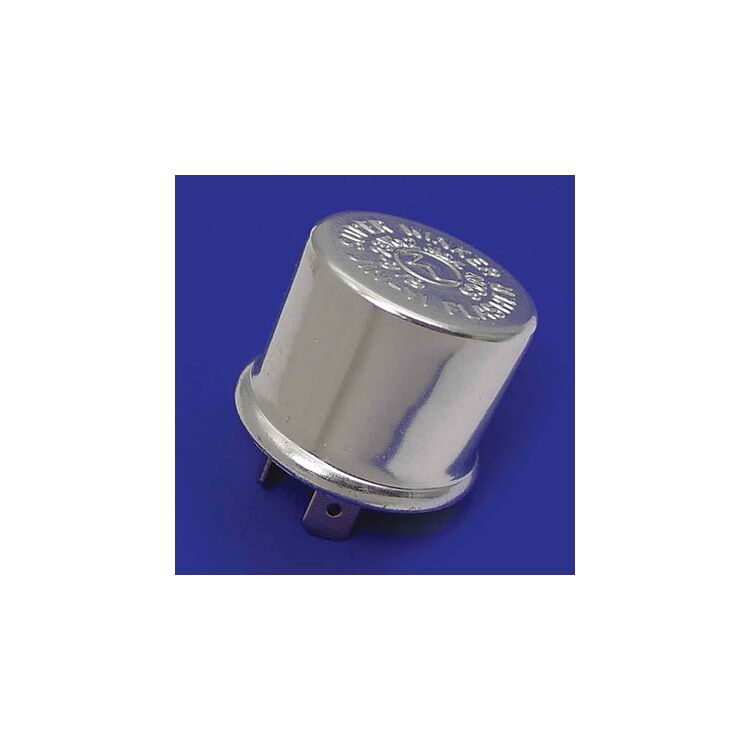 V-Twin Mfg. Round 6-Volt Turn Signal Flasher For Harley FL 1961-1963