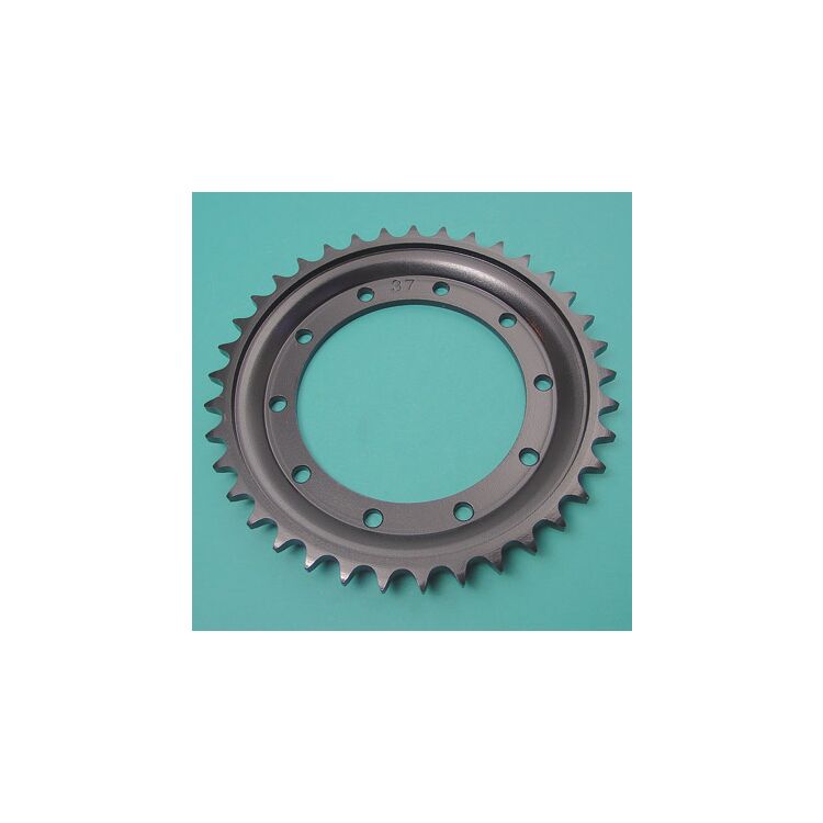 V-Twin Mfg. Rear Brake Drum Sprocket And Rivet Set For Harley G 1932-1973