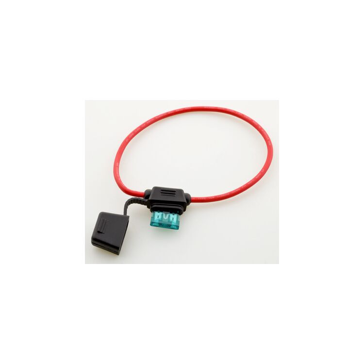 J&P Cycles In-Line Fuse Holder For ATO/ATC with Cover