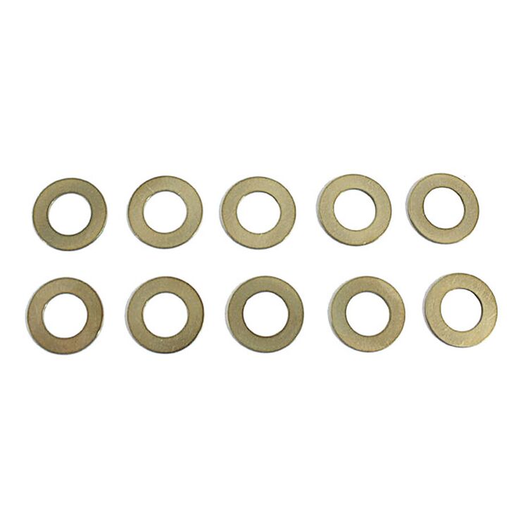 V-Twin Mfg. Rocker Arm Shaft Brass Washer For Harley Knucklehead 1936-1947