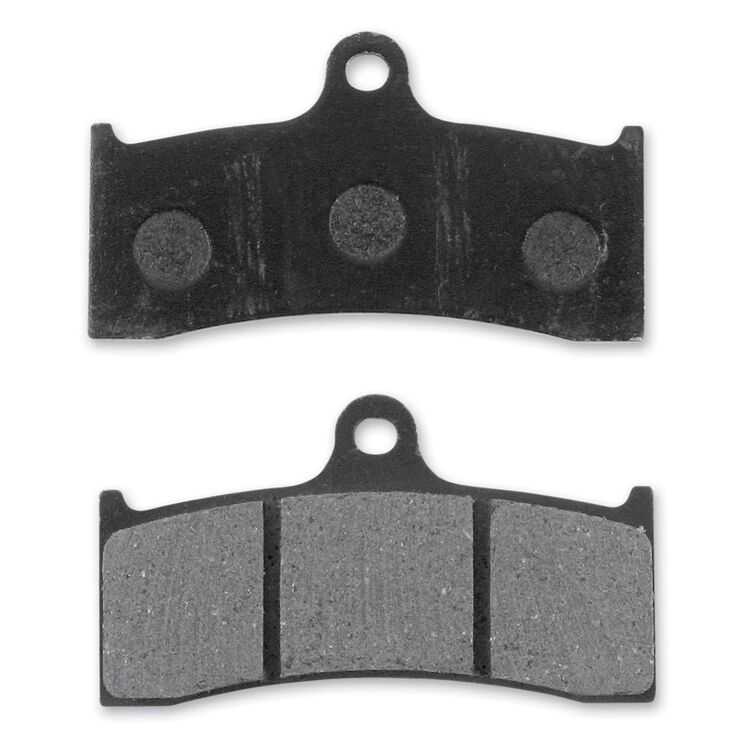 Lyndall Brakes Z-Plus Carbon / Aramid Brake Pads 7202-Z+ For Performance Machine 6 Piston Calipers