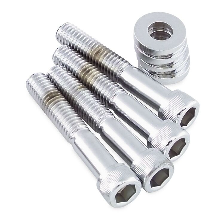 Gardner Westcott Front / Rear Caliper Allen Mounting Bolt Kit For Harley FL / FX 1973-1984