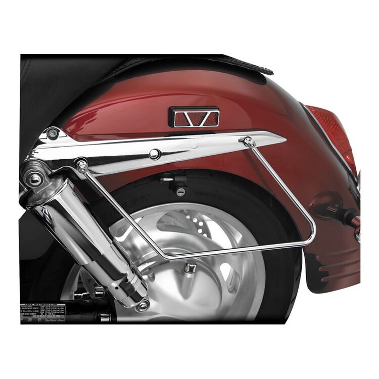 Show Chrome Saddlebag Supports Honda VTX1300 / 1800 2002-2009