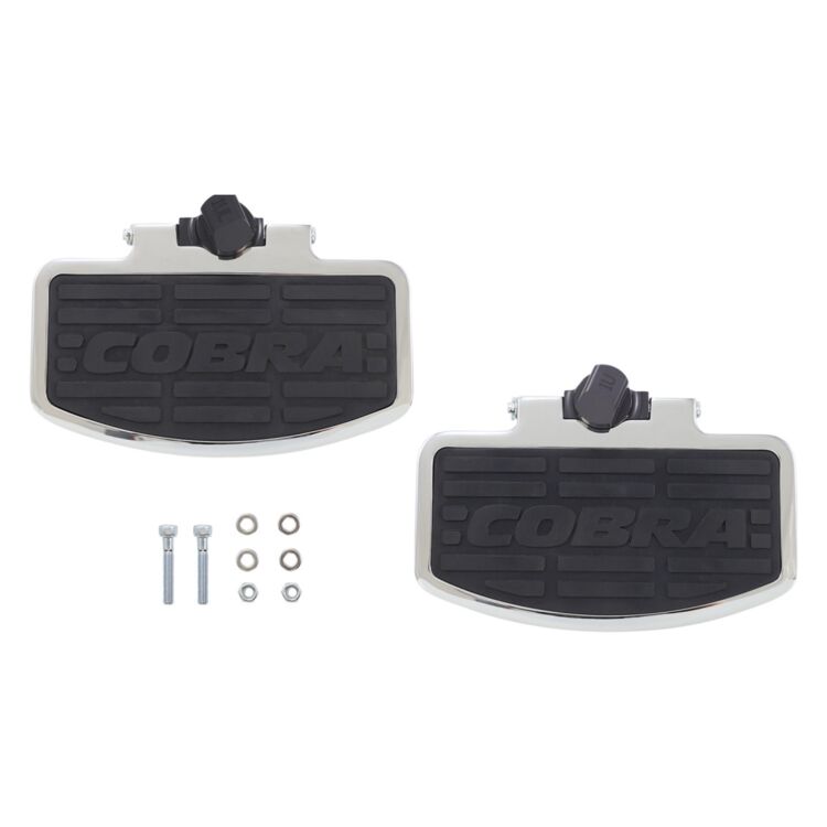 Cobra Classic Chrome Passenger Floorboards Honda VT750C Shadow Aero 2004–2010