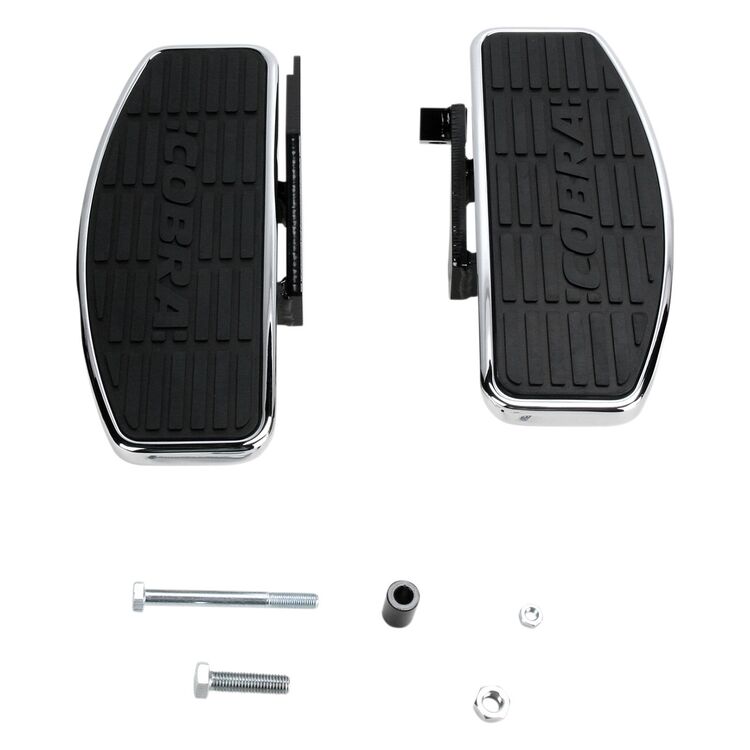 Cobra Classic Chrome Driver Floorboards Kawasaki Vulcan 800 / Classic 1995-2005