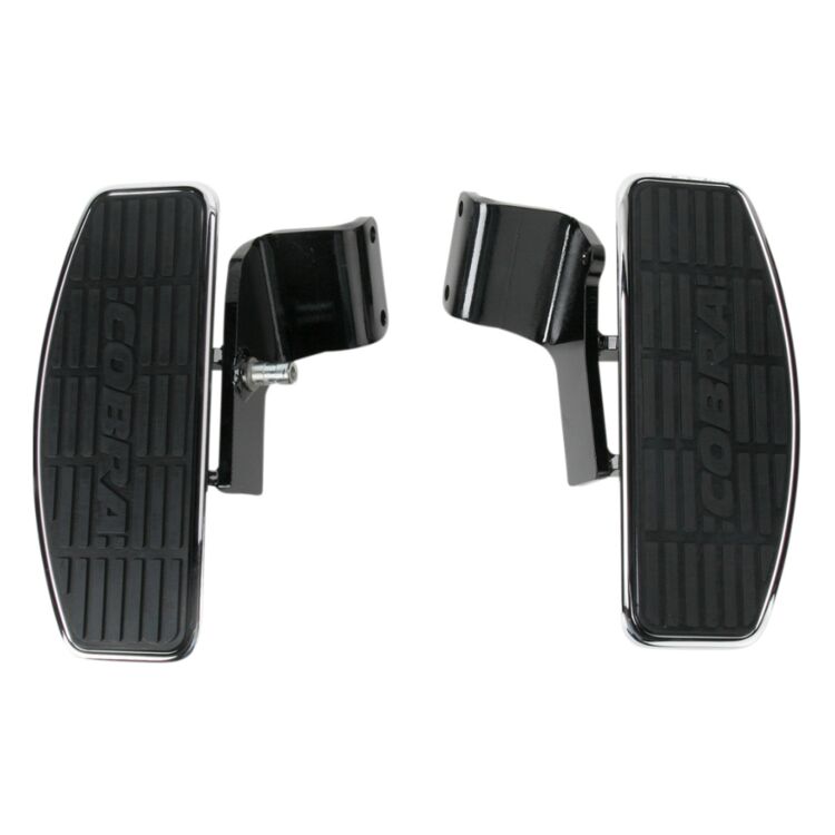 Cobra Classic Chrome Driver Floorboards Honda VTX1300C Custom 2004-2009