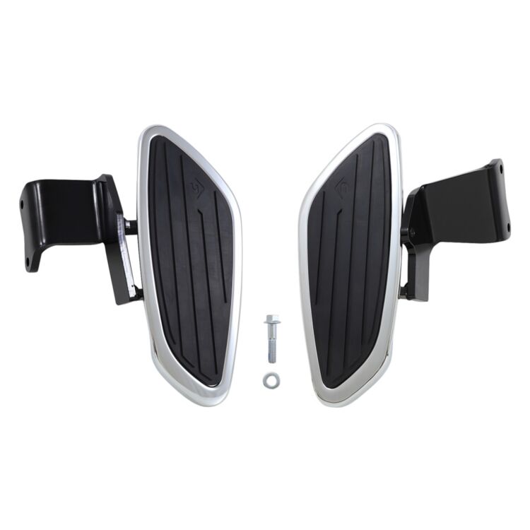 Cobra Swept Chrome Driver Floorboards Honda Shadow VT750 2004-2017