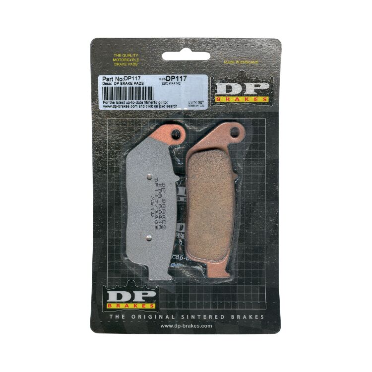 DP Brakes Sintered Front Brake Pads DP117