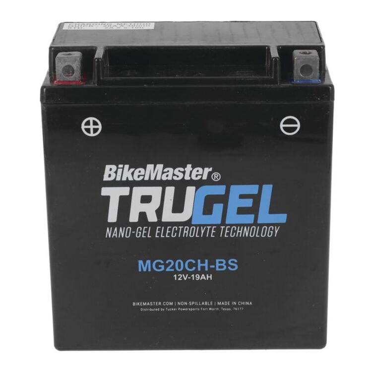 BikeMaster TruGel Battery MG20CH-BS