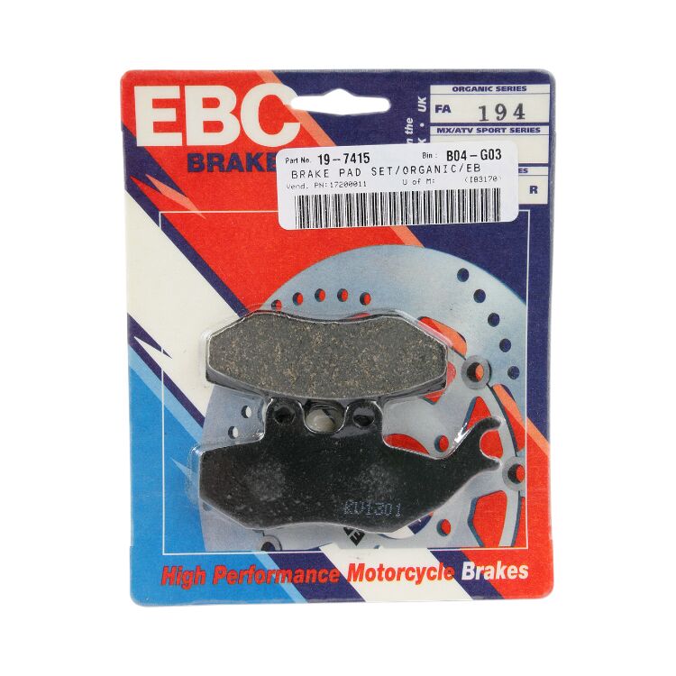 EBC FA194 Front Organic Brake Pads Aprilia RS 50 1999-2005