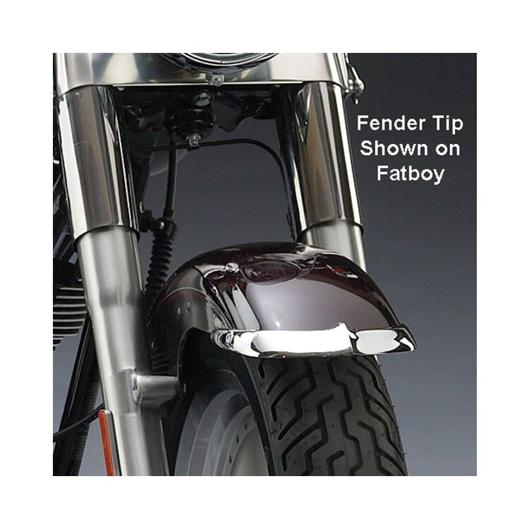National Cycle Cast Front Fender Tips For Harley 1980-2019