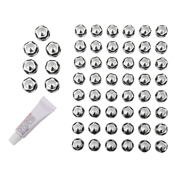 Ciro Diamond Cut Twin Cam Engine Bolt Cover Kits For Harley Softail / Touring 1999-2017