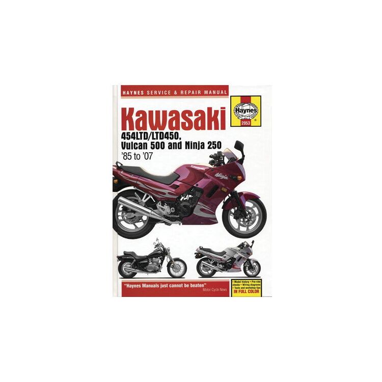 Haynes Manual Kawasaki 454LTD/LTD450 / Vulcan 500 / Ninja 250 1985-2007