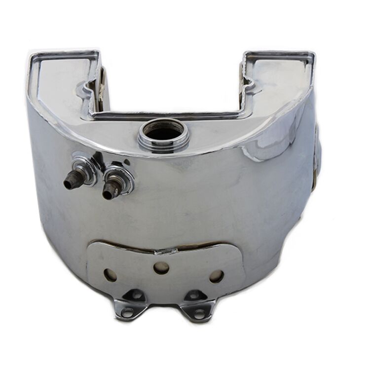 V-Twin Replica Chrome TT Bobber Short Oil Tank