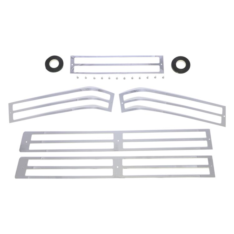 Parts Unlimited Saddlebag Lens Grill Kit Honda Gold Wing 1988-2000