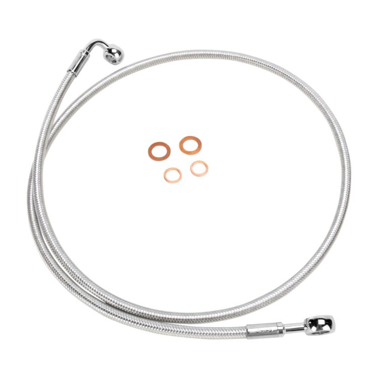 Magnum Sterling Chromite II E-Z Align DOT Braided Single Disc Front Brake Line