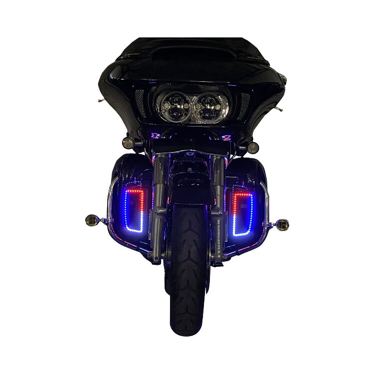Custom Dynamics ProGLOW LED Lower Fairing Inserts For Harley Touring 2014-2025