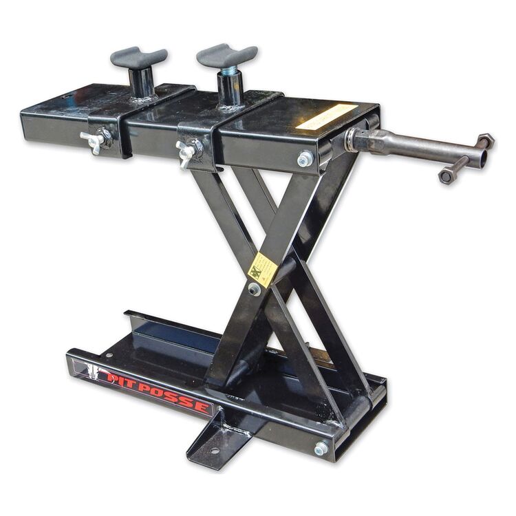 Pit Posse Motorsports Scissor Jack with Adapters