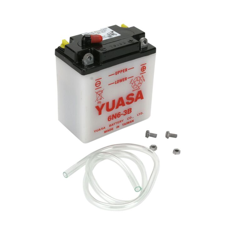 Yuasa Conventional 6V Battery 6N6-3B