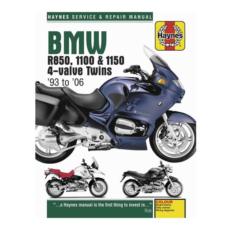 Haynes Manual BMW R850 / R1100 / R1150 1993-2006