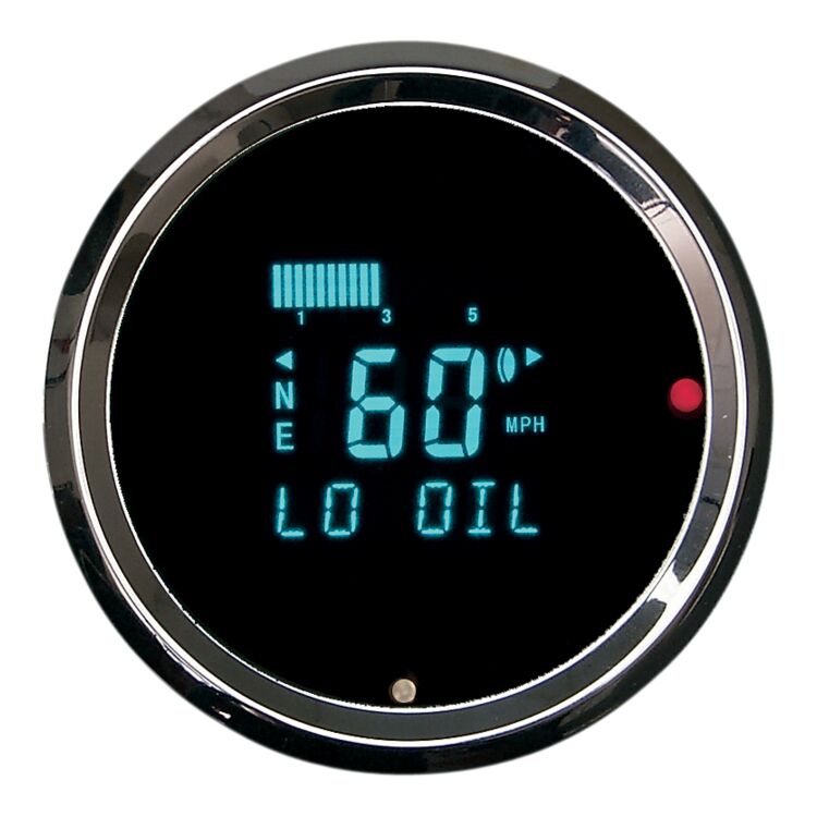 Dakota Digital Round Performance Speedometer With Indicators
