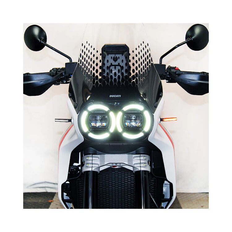 New Rage Cycles LED Front Turn Signals Ducati DesertX 2022-2025