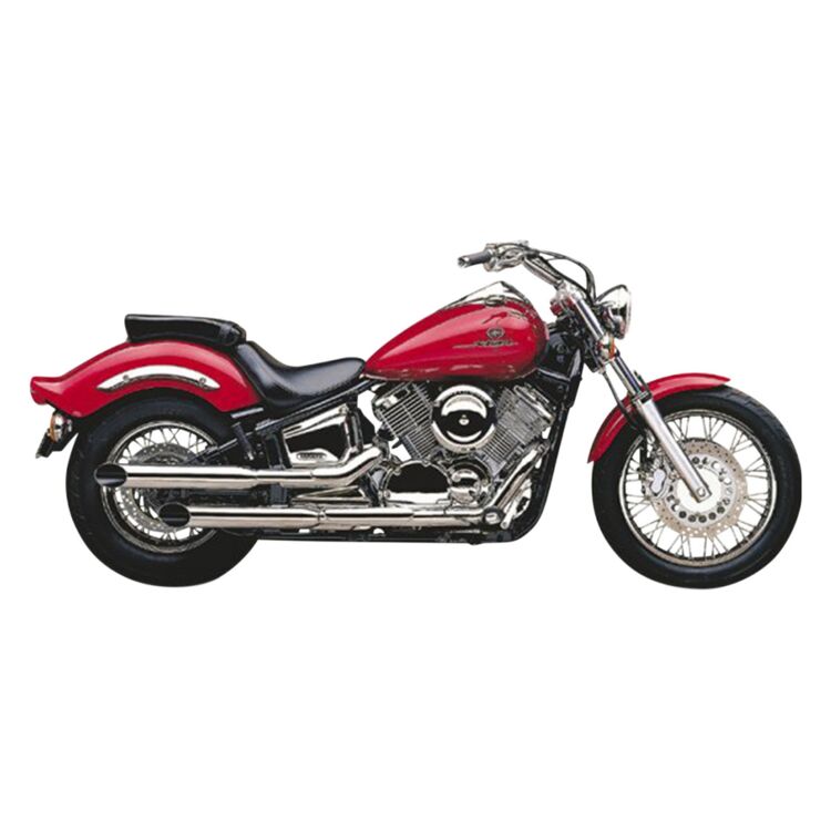 Cobra 3 1/2" Slash-Cut Slip-On Mufflers Yamaha V Star XVS1100 1999-2005