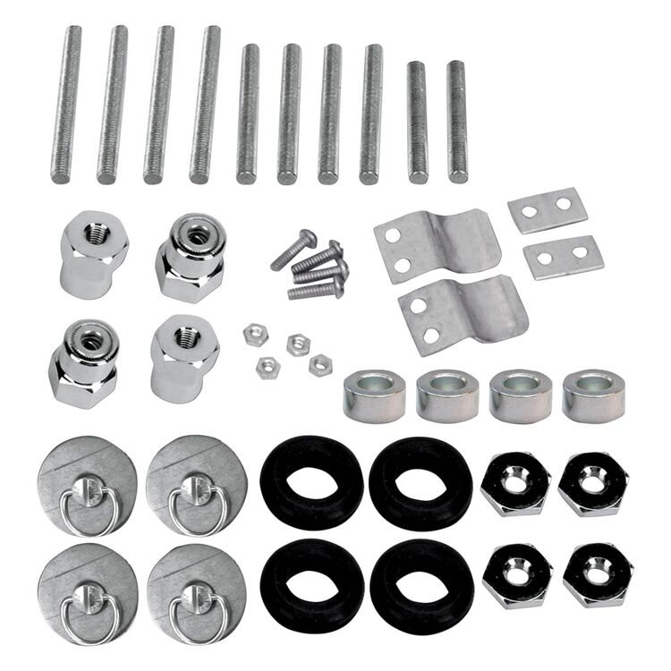 Saddlemen S4 Quick Disconnect Docking Post and Fastener Kit Honda / Triumph 1985-2018