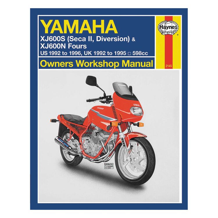Haynes Manual Yamaha Seca ll / XJ600 1992-1998