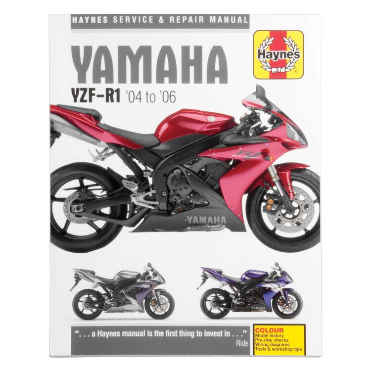 Haynes Repair Manual Yamaha R1 2004-2006