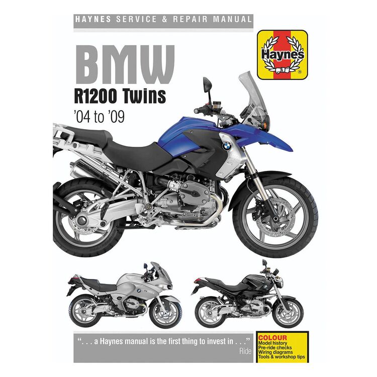 Haynes Manual BMW R1200 Twins 2004-2009
