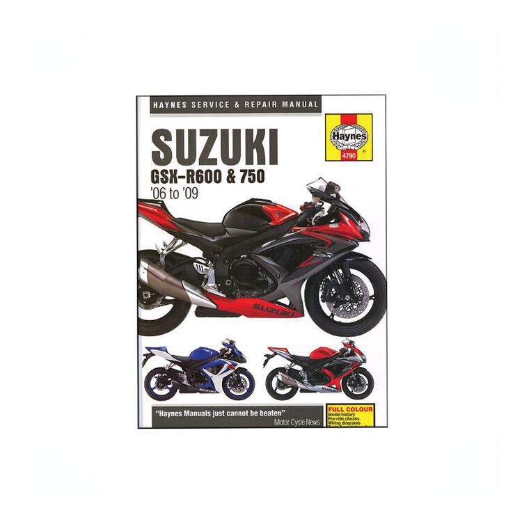 Haynes Manuals Manual Suzuki GSX-R600 / GSX-R750 2006-2019