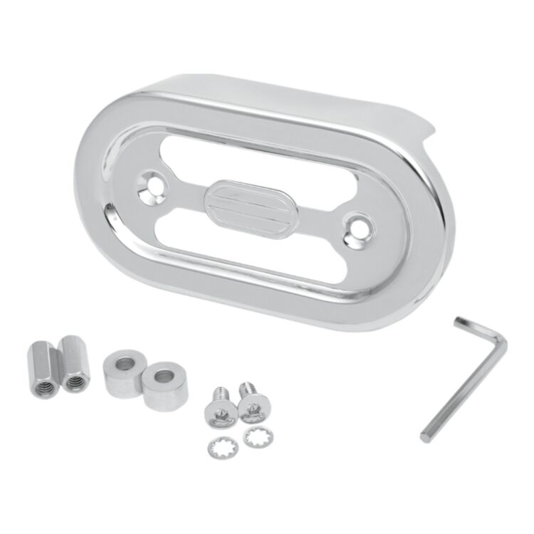 Drag Specialties Chrome Regulator Cover For Harley Softail 1989-1999