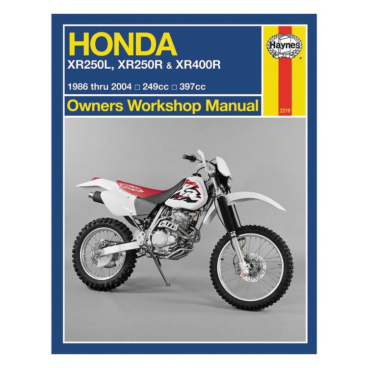 Haynes Manuals Manual Honda XR250 / XR400 1986-2004