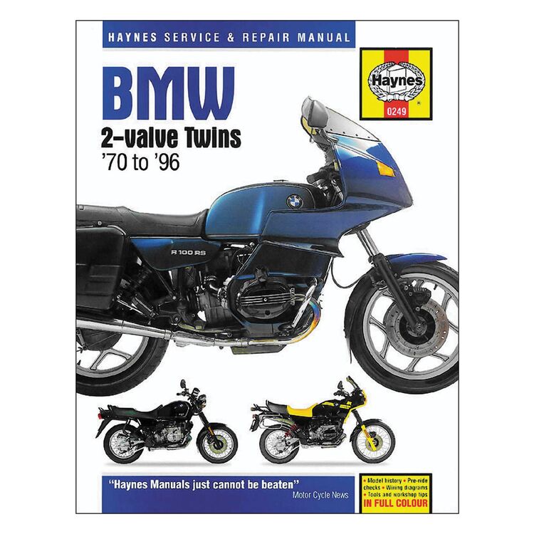 Haynes Manual BMW 2 Valve Twins 19769-1996