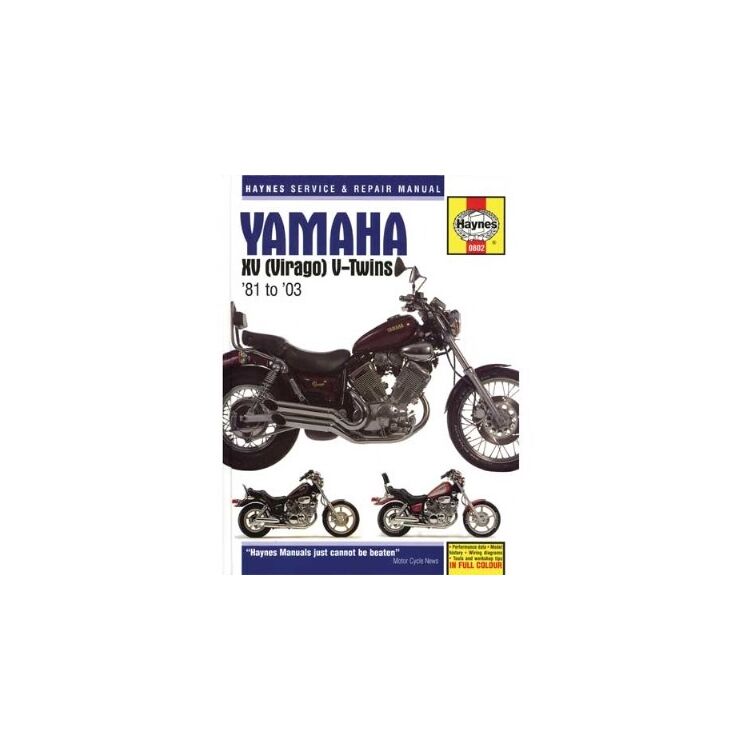 Haynes Manual Yamaha Virago XV535 / XV700 / XV750 / XV1000 / XV1100 1981-2003