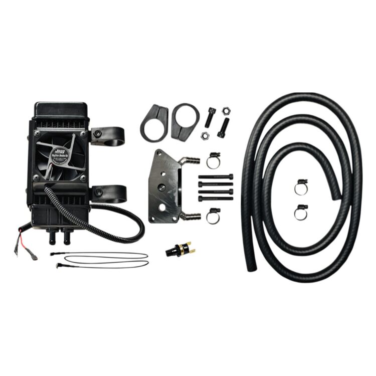 Jagg 10-row Vertical Fan-assisted Oil Cooler System Yamaha 1999-2015