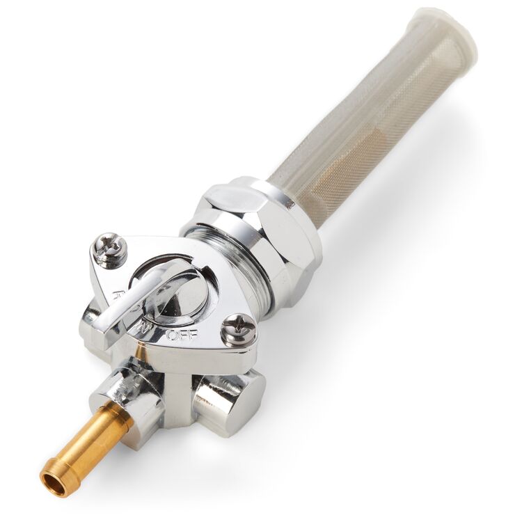 Milwaukee Twins Chrome Diaphragm Type Straight Petcock