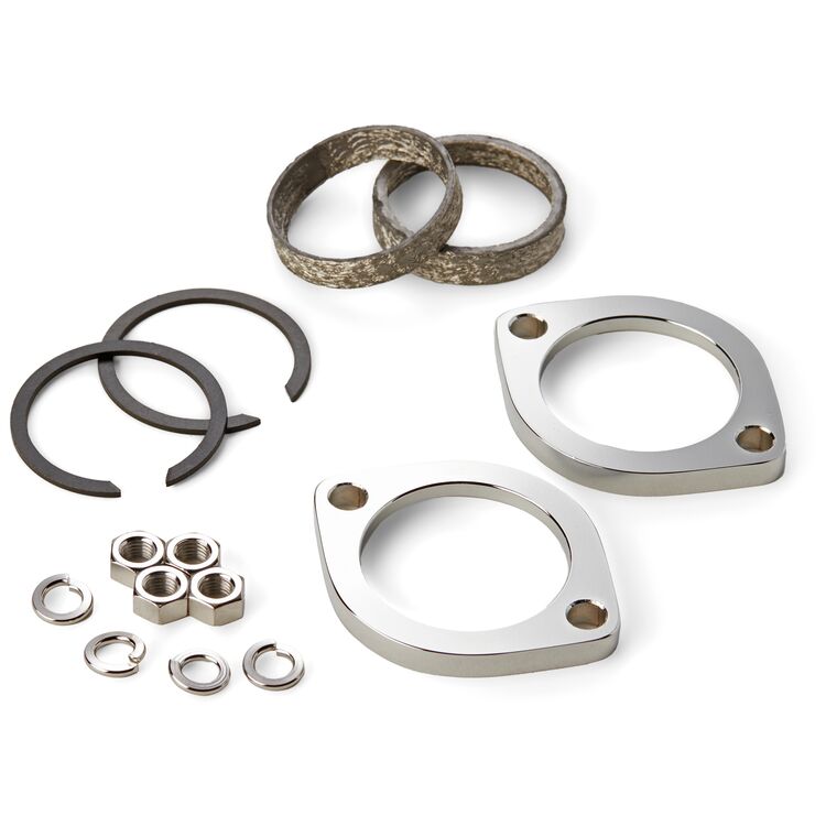 Milwaukee Twins Exhaust Flange Installation Kit For Harley Big Twin / Sportster 1984-2026