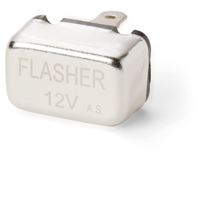 Milwaukee Twins Rectangle 12 Volt Flasher Unit For Harley 1958-1993