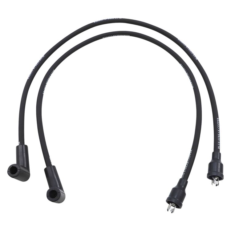 Blue Streak Copper Core 8mm Spark Plug Wire Set For Harley Sportster 1958-1969 With Magneto